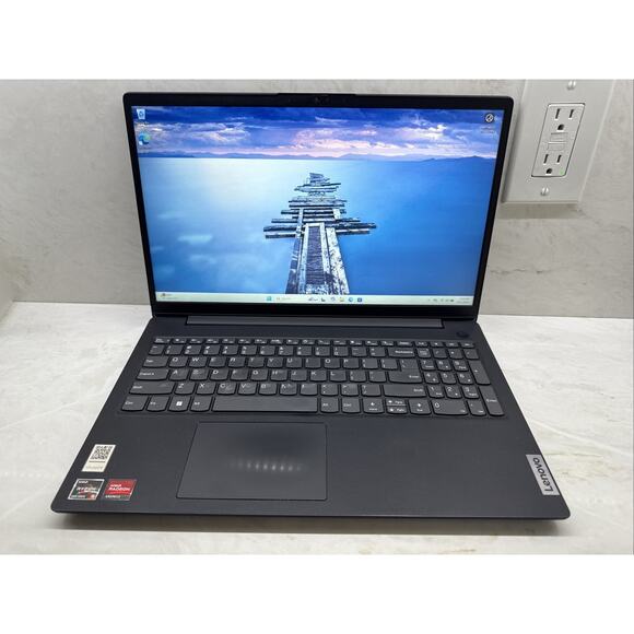 Lenovo V15 G3 ABA 82TV AMD Ryzen 5 5625U 2301Mhz RAM 8GB SSD 256GB AC ADAPTER - Picture 1 of 16